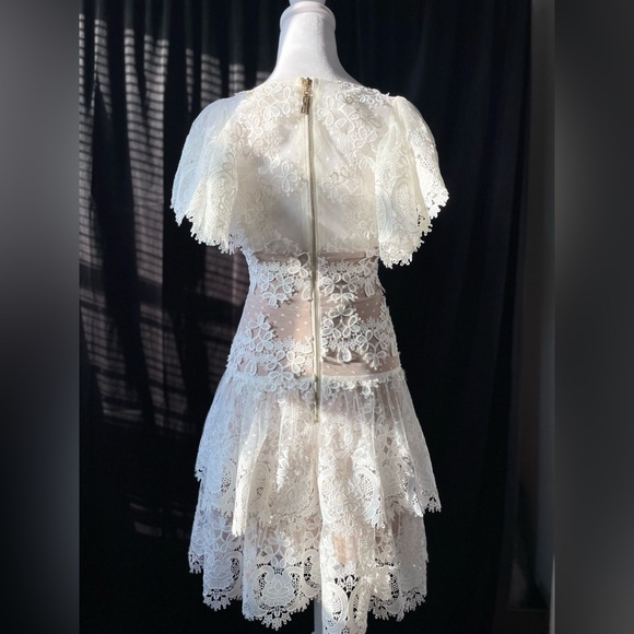 Bronx and Banco white lace Beverly dress. Size XS - Picture 13 of 16
